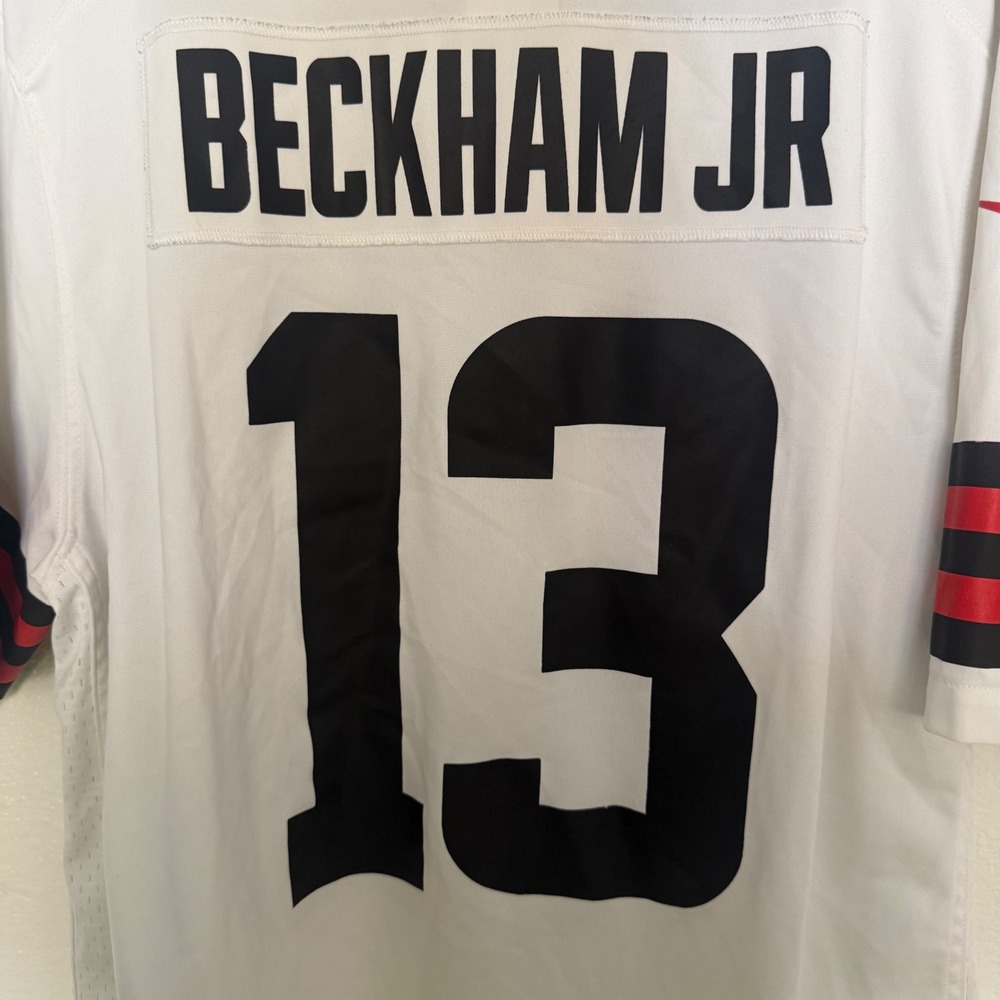 Cleveland Browns Odell Beckham Jr 13 Nike NFL On-Field Jersey Men's Size Large - Picture 9 of 10